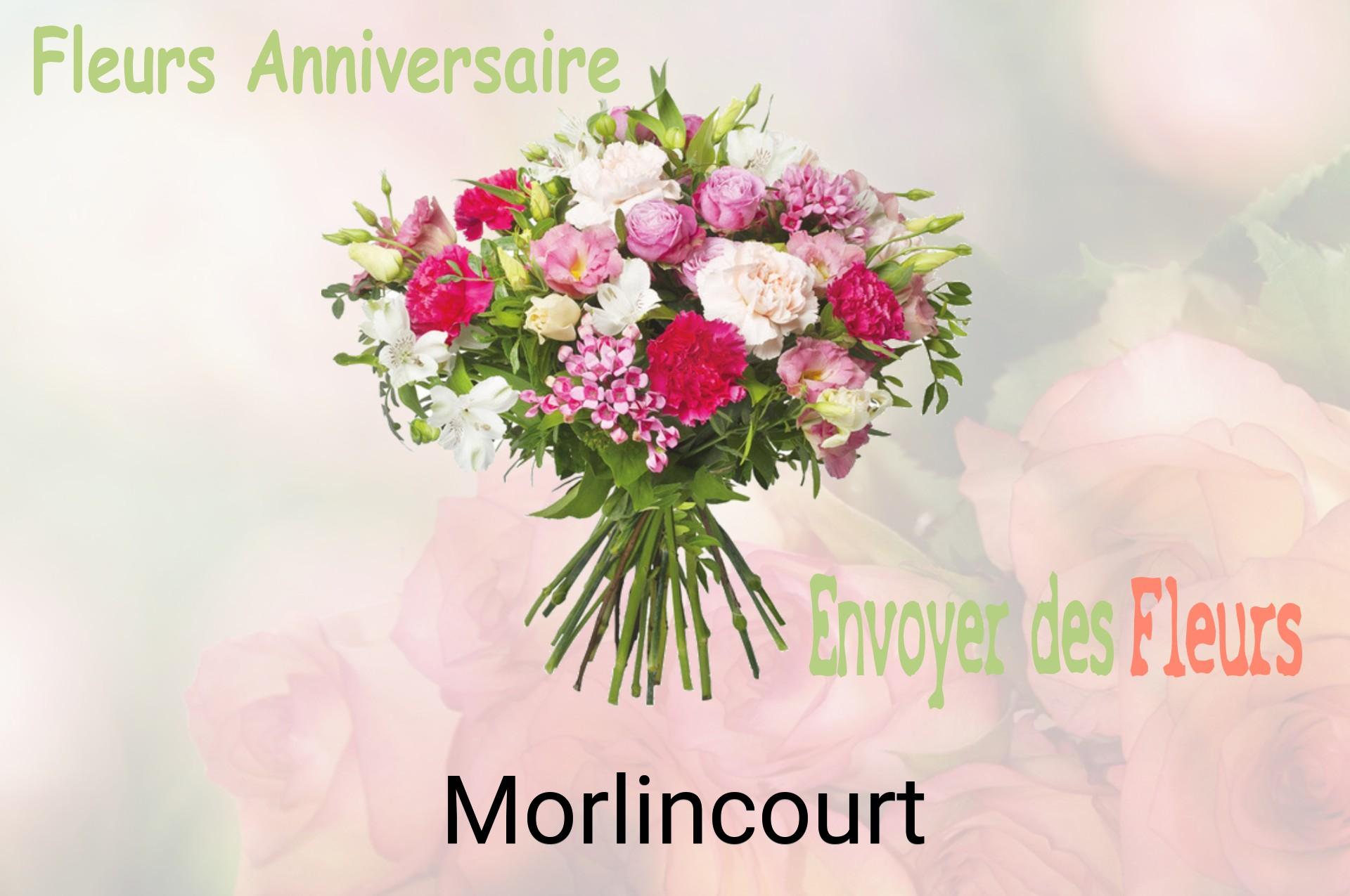 Bouquet de fleurs d’anniversaire livré à Morlincourt