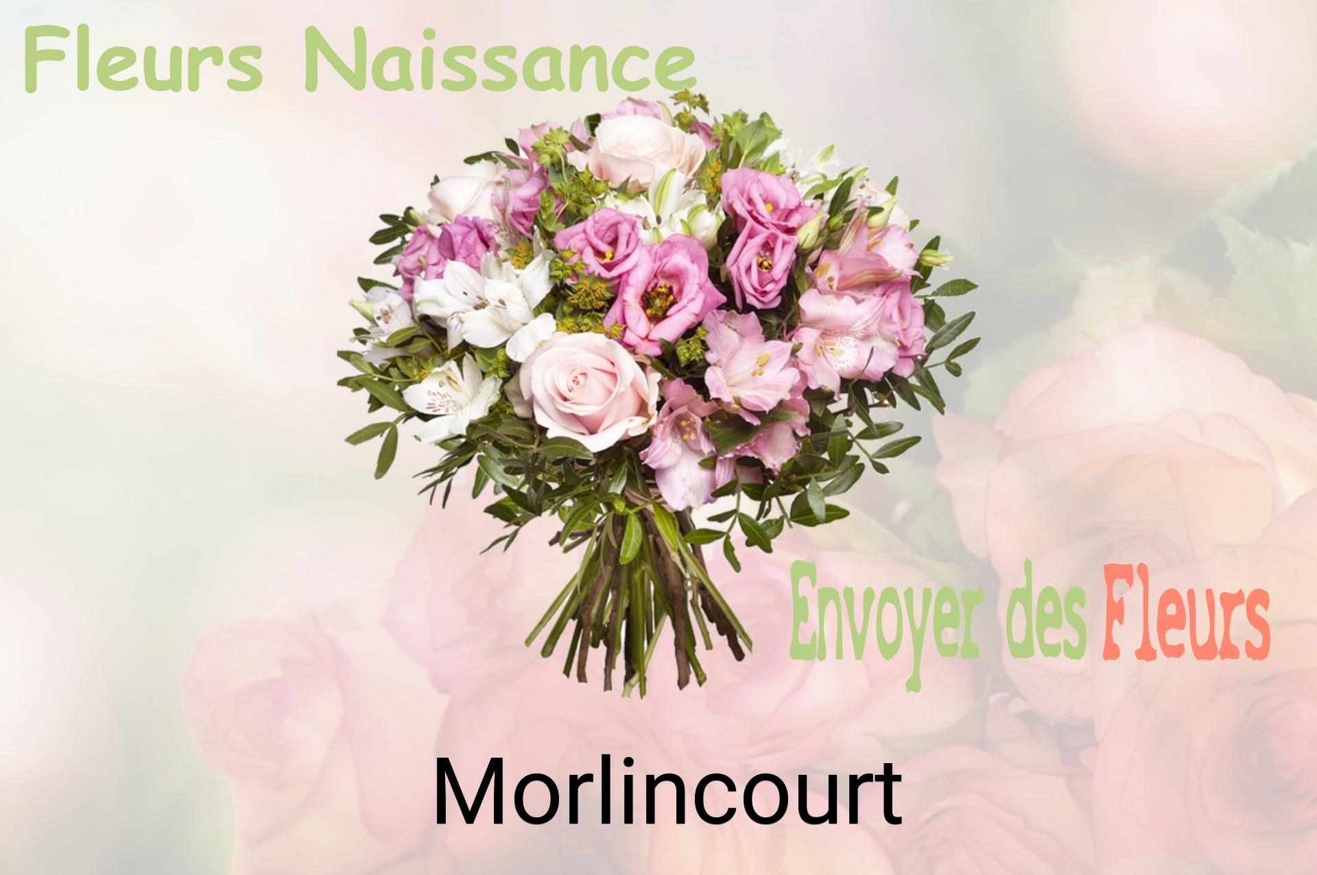 Bouquet de fleurs de naissance livré à Morlincourt